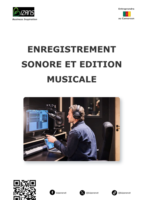 Enregistrement sonore et édition musicale