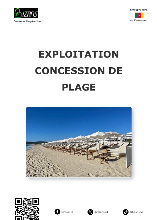 Exploitation concession de plage