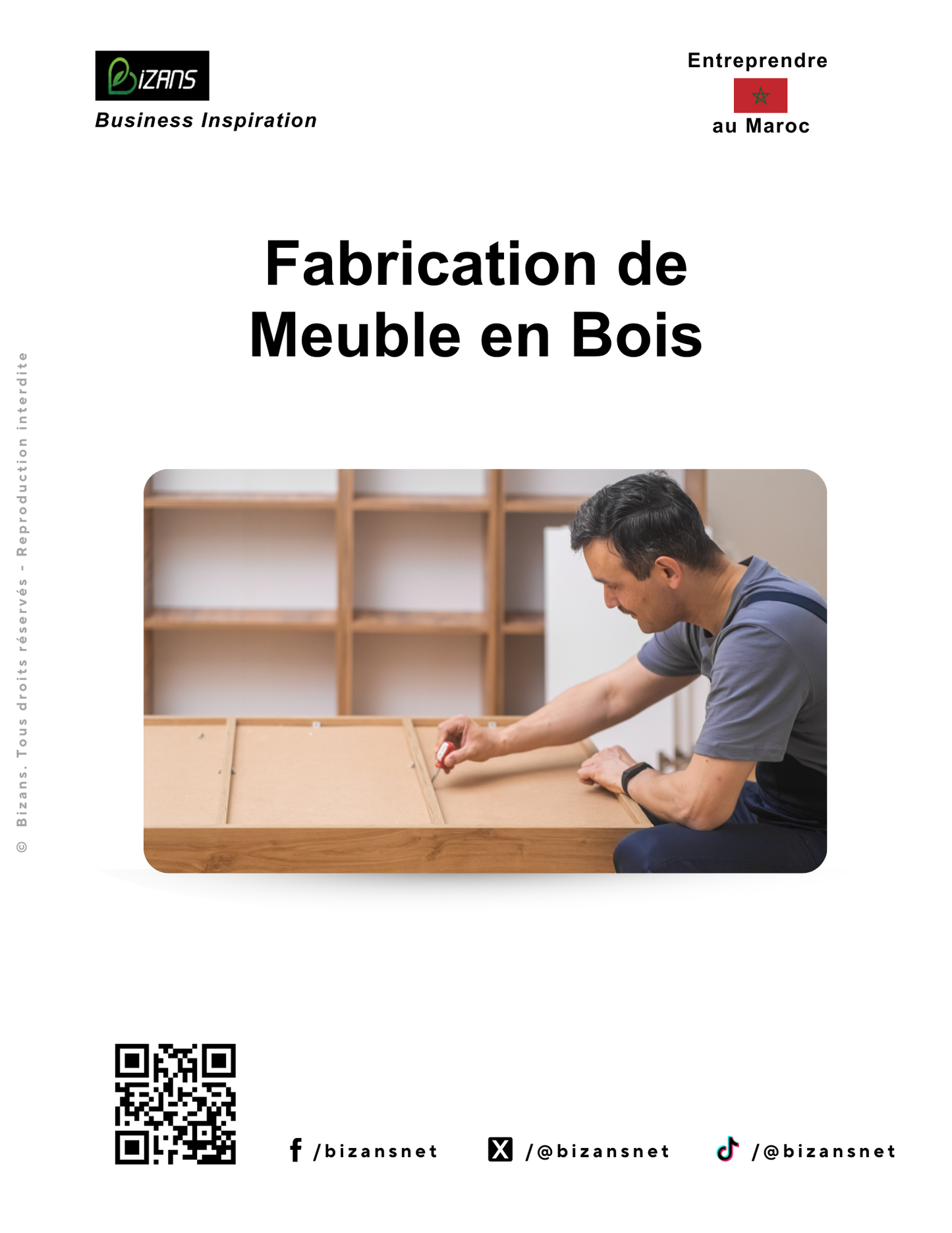 Fabrication de meubles en bois