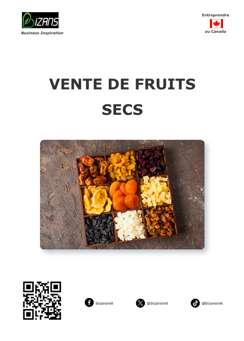 Vente de fruits secs